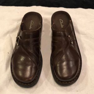 Clarks slip on shoes